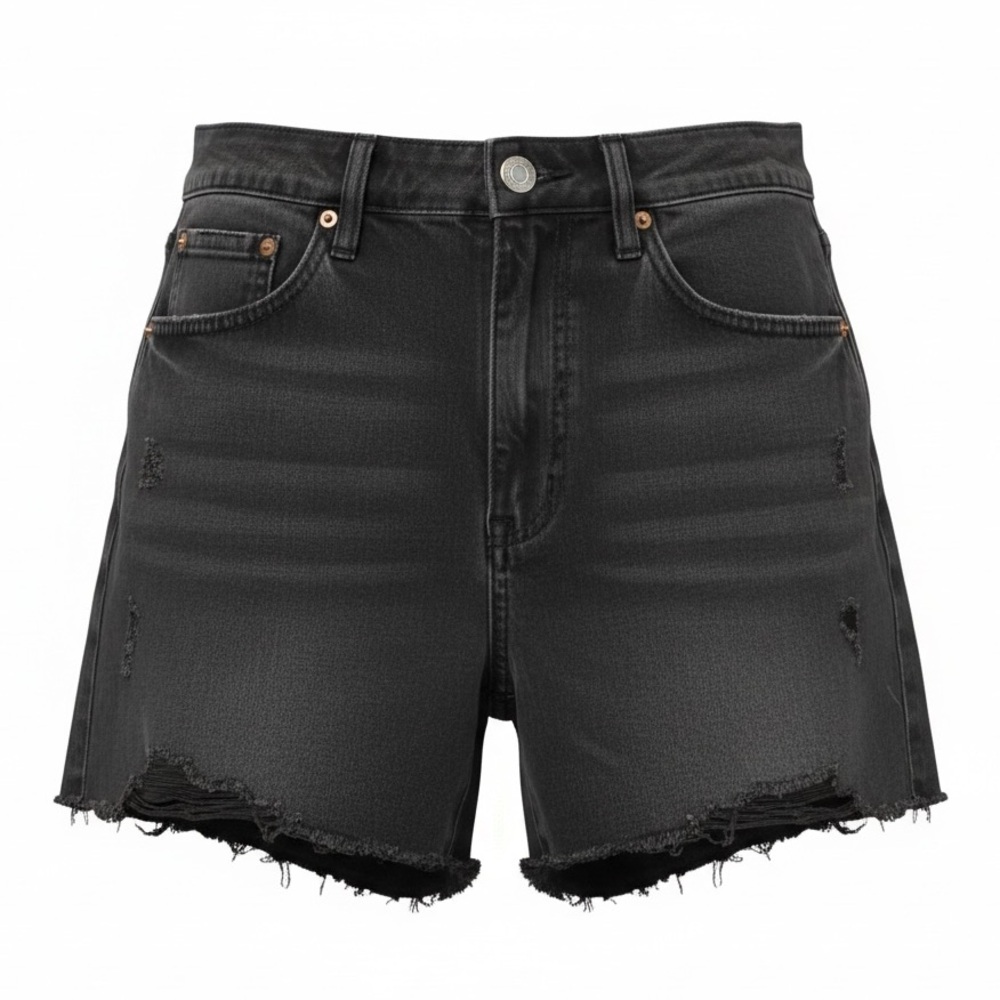 Pistola distressed short black 5 pocket Size 29 Cotton